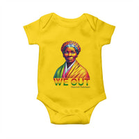 Harriet Tubman We Out Baby Onesie Female Empowerment History Gift - Wonder Print Shop