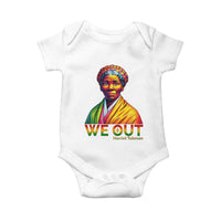 Harriet Tubman We Out Baby Onesie Female Empowerment History Gift - Wonder Print Shop