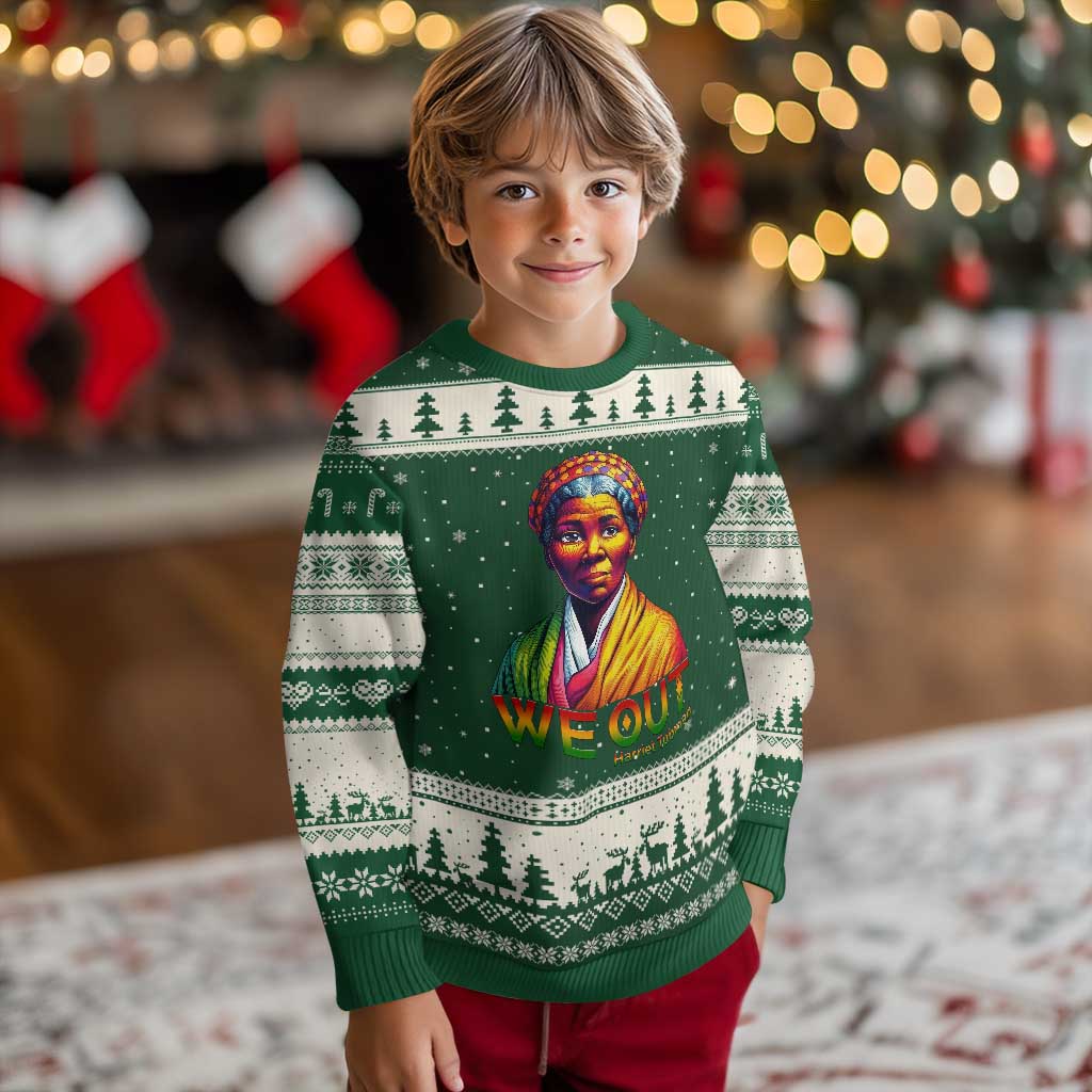 Harriet Tubman We Out Ugly Christmas Sweater Female Empowerment History Gift - Wonder Print Shop