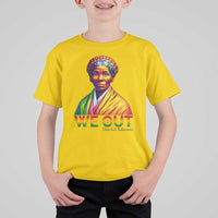 Harriet Tubman We Out T Shirt For Kid Female Empowerment History Gift - Wonder Print Shop