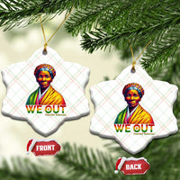 Harriet Tubman We Out Ceramic Ornament Female Empowerment History Gift - Wonder Print Shop