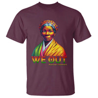 Harriet Tubman We Out T Shirt Female Empowerment History Gift - Wonder Print Shop
