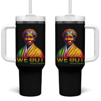 Harriet Tubman We Out Tumbler With Handle Female Empowerment History Gift - Wonder Print Shop