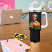 Harriet Tubman We Out Tumbler With Handle Female Empowerment History Gift - Wonder Print Shop