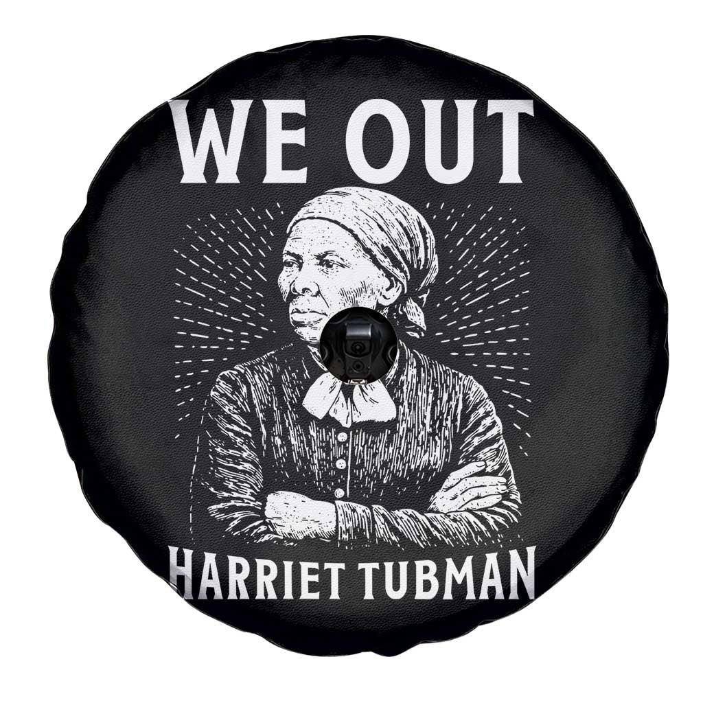 We Out Harriet Tubman Spare Tire Cover Black Women Empowerment - Wonder Print Shop