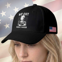 We Out Harriet Tubman Baseball Cap Black Women Empowerment