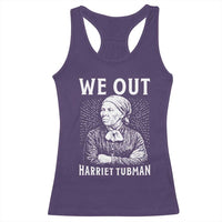 We Out Harriet Tubman Racerback Tank Top Black Women Empowerment - Wonder Print Shop