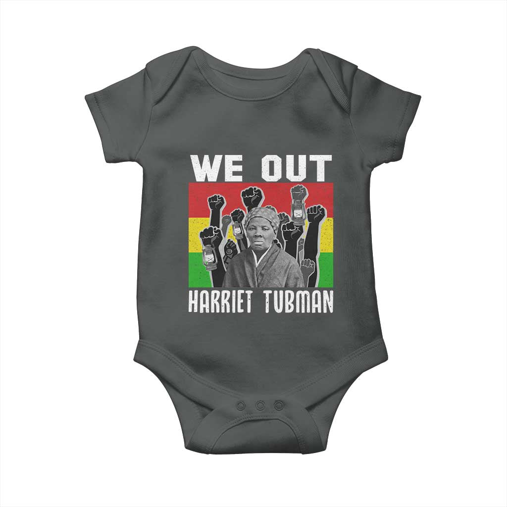 Harriet Tubman Baby Onesie We Out Women Empowerment Quote - Wonder Print Shop