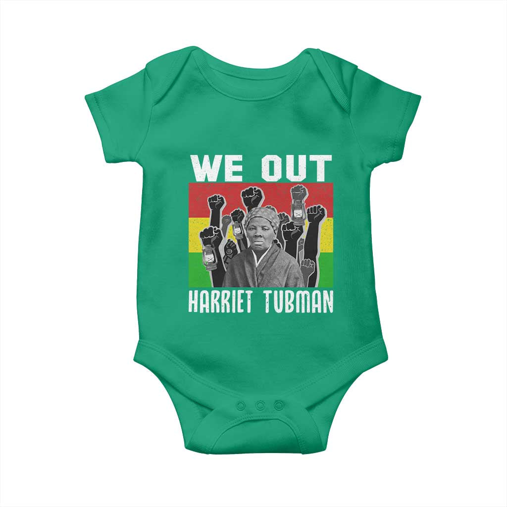 Harriet Tubman Baby Onesie We Out Women Empowerment Quote - Wonder Print Shop