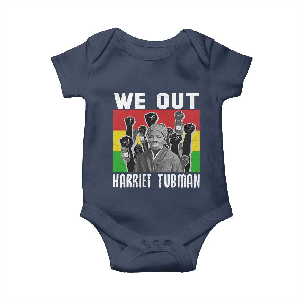 Harriet Tubman Baby Onesie We Out Women Empowerment Quote - Wonder Print Shop