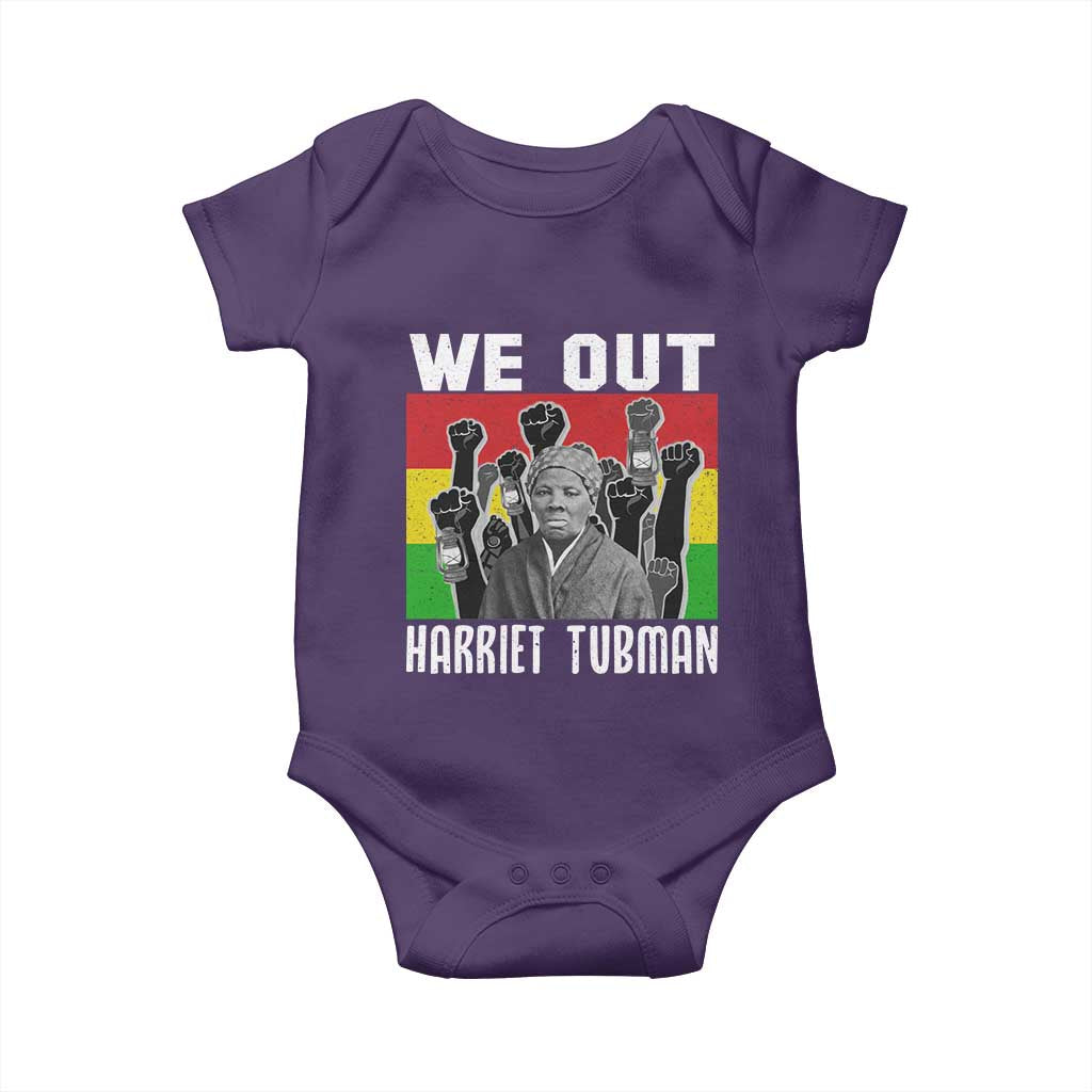 Harriet Tubman Baby Onesie We Out Women Empowerment Quote - Wonder Print Shop