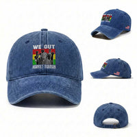 Harriet Tubman Washed Cotton Baseball Cap We Out Women Empowerment Quote