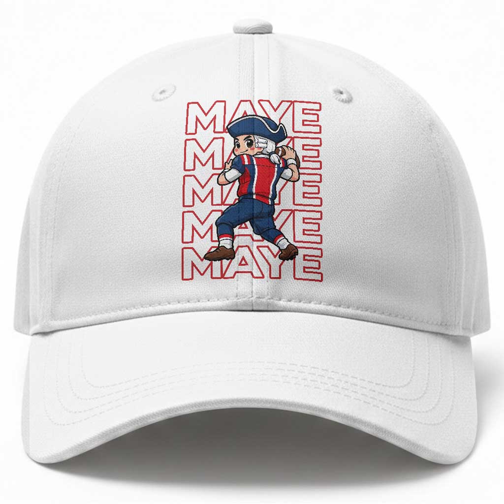 Funny NE Football Fan Gift Baseball Cap Maye Lover