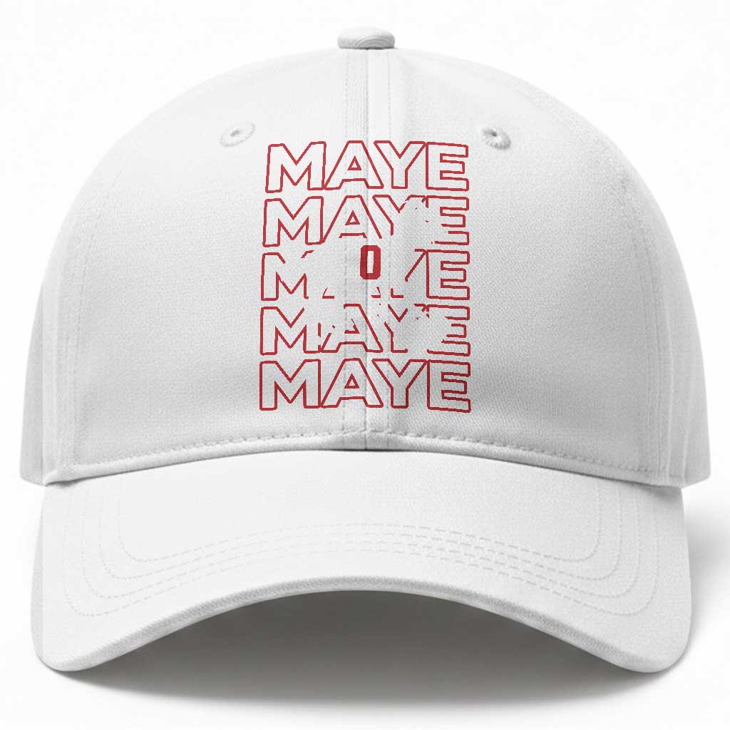 The GOAT Maye Baseball Cap NE Quarterback Fan Gift