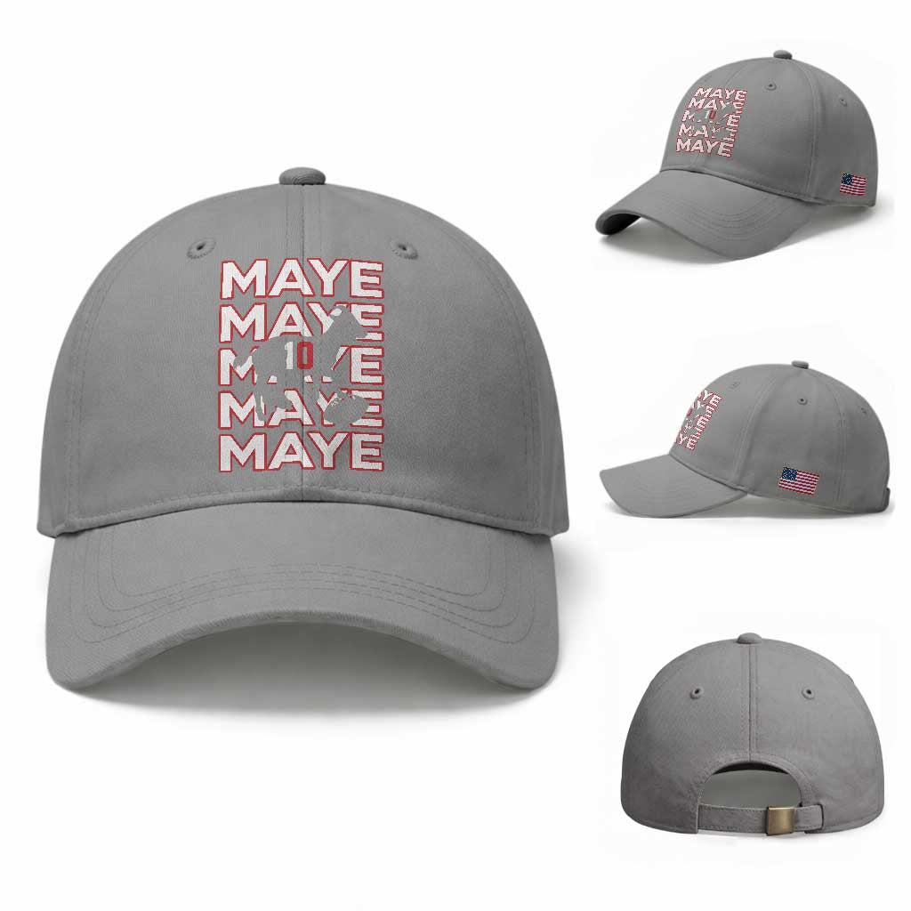 The GOAT Maye Baseball Cap NE Quarterback Fan Gift