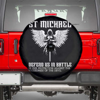 Saint Michael Defend Us In Battle Spare Tire Cover Christian Faith Gift