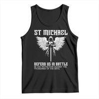Saint Michael Defend Us In Battle Tank Top Christian Faith Gift