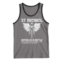 Saint Michael Defend Us In Battle Tank Top Christian Faith Gift