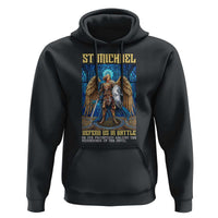 Saint Michael Prayer Defend Us In Battle Hoodie Religious Gift