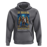 Saint Michael Prayer Defend Us In Battle Hoodie Religious Gift
