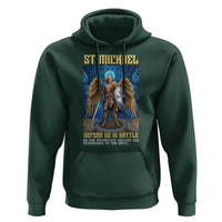 Saint Michael Prayer Defend Us In Battle Hoodie Religious Gift