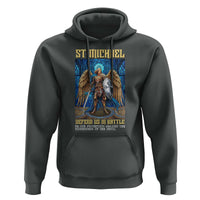 Saint Michael Prayer Defend Us In Battle Hoodie Religious Gift