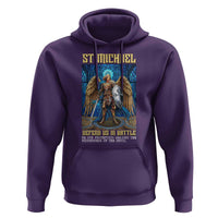 Saint Michael Prayer Defend Us In Battle Hoodie Religious Gift