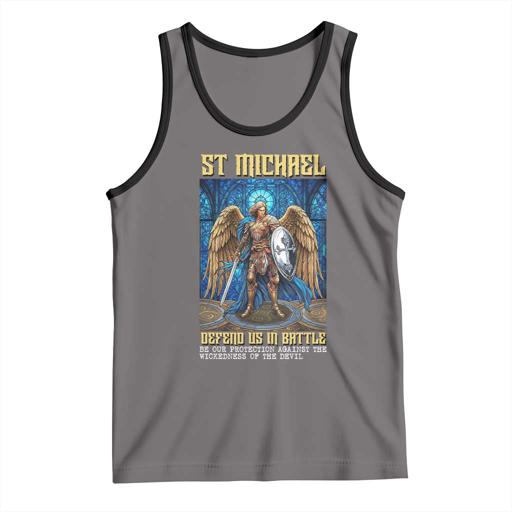 Saint Michael Prayer Defend Us In Battle Tank Top Religious Gift