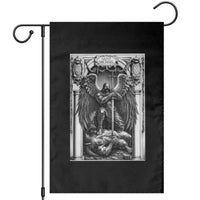 Saint Michael The Archangel Defeating Satan Garden Flag Christian Faith Gift