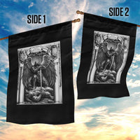 Saint Michael The Archangel Defeating Satan Garden Flag Christian Faith Gift
