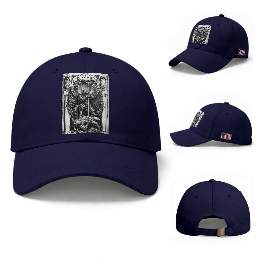 Saint Michael The Archangel Defeating Satan Baseball Cap Christian Faith Gift