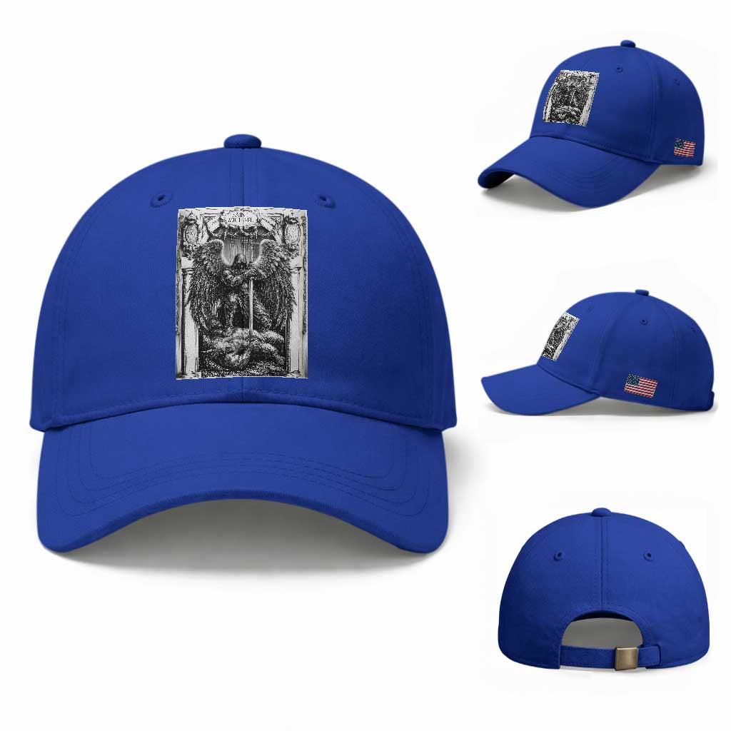 Saint Michael The Archangel Defeating Satan Baseball Cap Christian Faith Gift