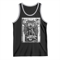 Saint Michael The Archangel Defeating Satan Tank Top Christian Faith Gift