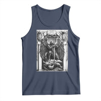 Saint Michael The Archangel Defeating Satan Tank Top Christian Faith Gift