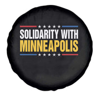 Solidarity With Minneapolis Spare Tire Cover Minnesota Community Support Gift