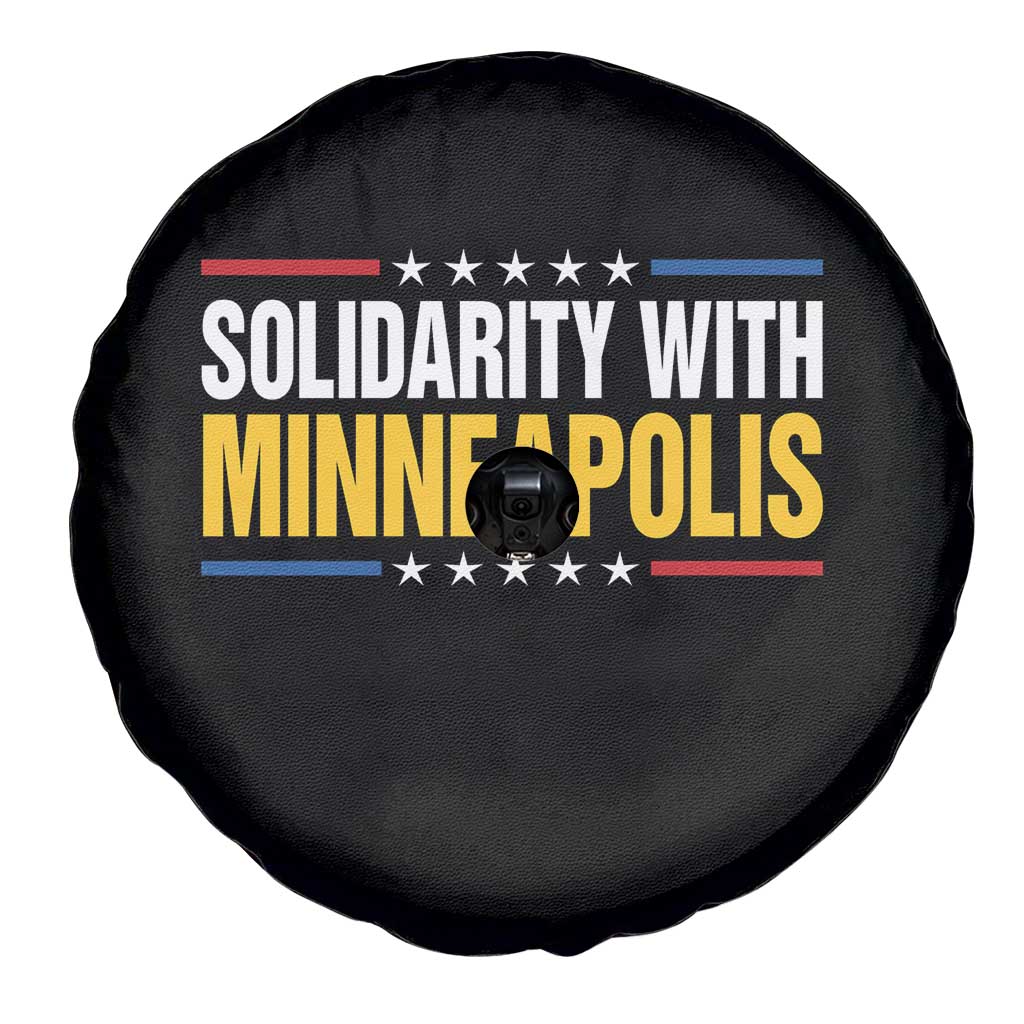 Solidarity With Minneapolis Spare Tire Cover Minnesota Community Support Gift