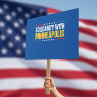 Solidarity With Minneapolis Protest Sign Minnesota Community Support Gift