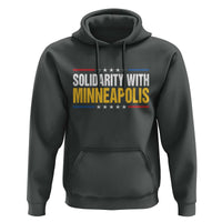 Solidarity With Minneapolis Hoodie Minnesota Community Support Gift