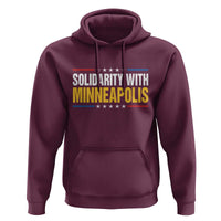 Solidarity With Minneapolis Hoodie Minnesota Community Support Gift