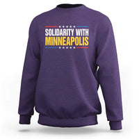 Solidarity With Minneapolis Sweatshirt Minnesota Community Support Gift