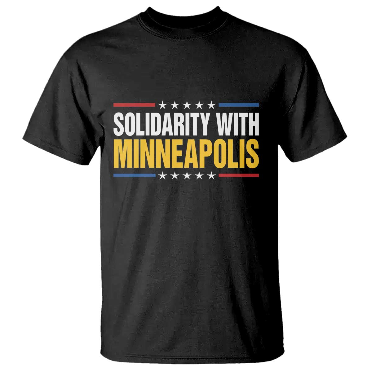 Solidarity With Minneapolis T Shirt Minnesota Community Support Gift
