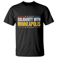 Solidarity With Minneapolis T Shirt Minnesota Community Support Gift