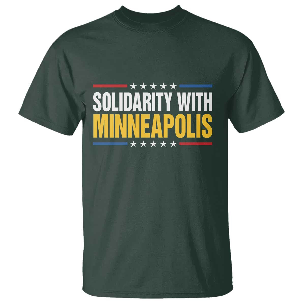 Solidarity With Minneapolis T Shirt Minnesota Community Support Gift