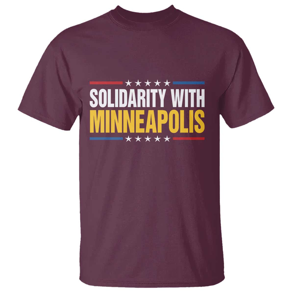 Solidarity With Minneapolis T Shirt Minnesota Community Support Gift