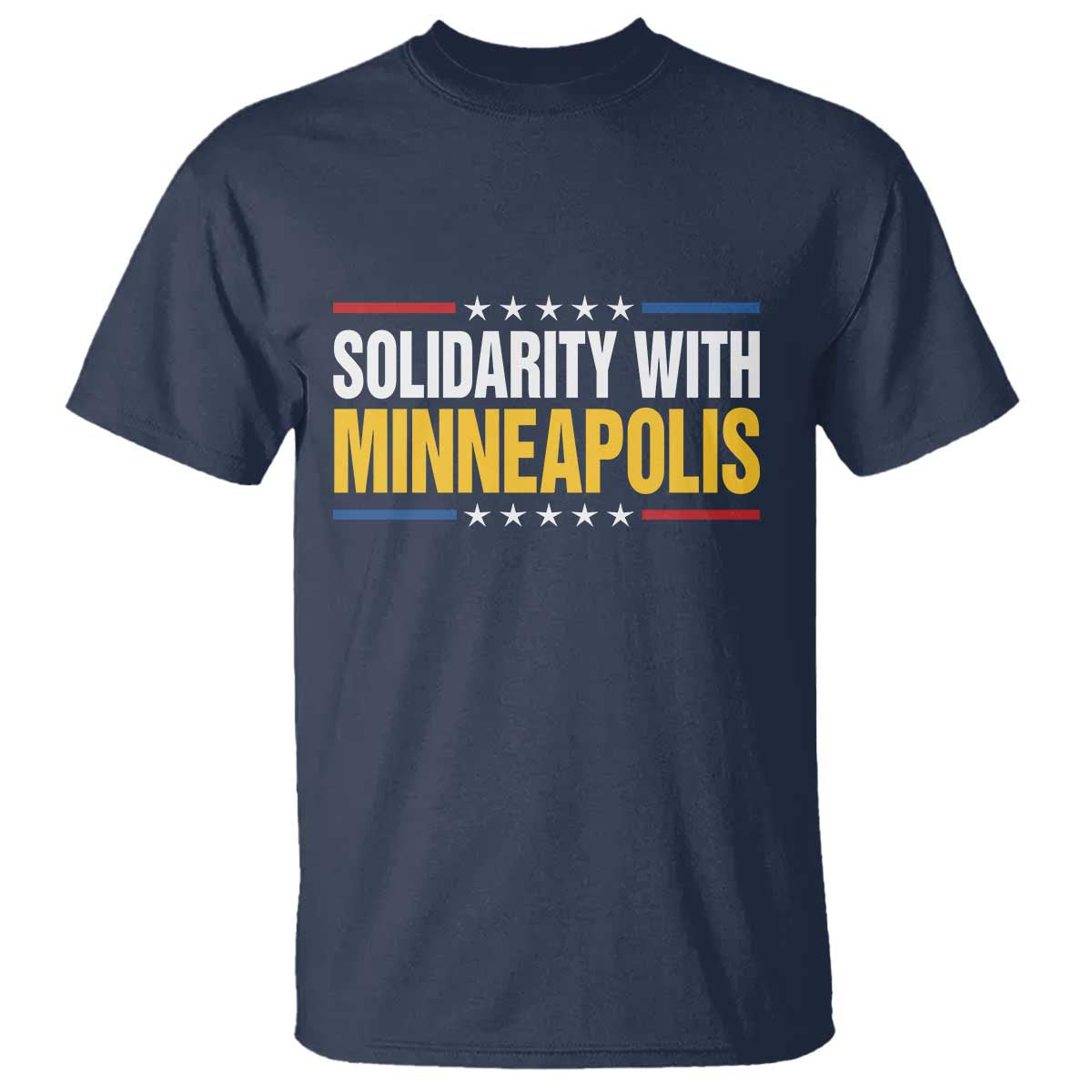 Solidarity With Minneapolis T Shirt Minnesota Community Support Gift
