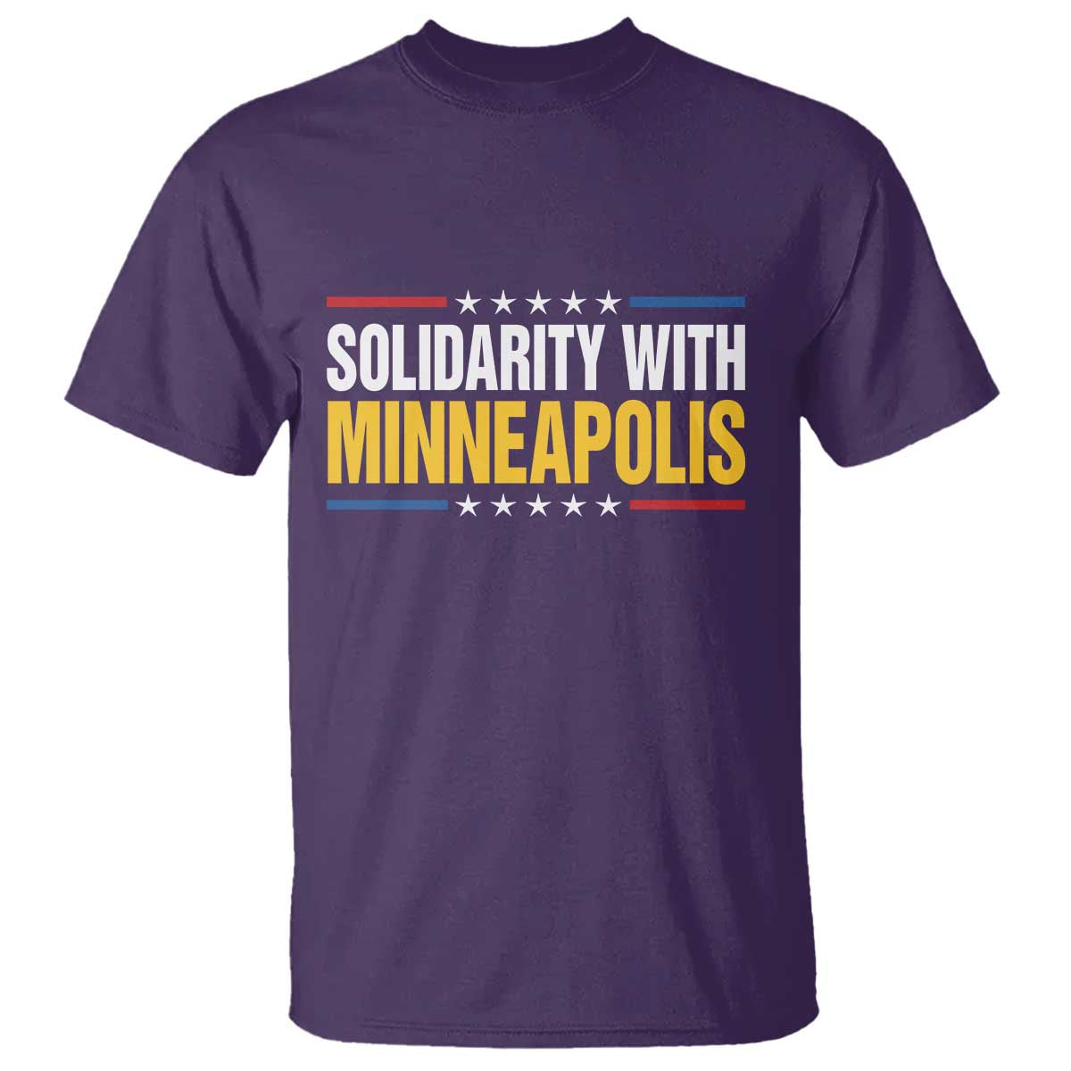 Solidarity With Minneapolis T Shirt Minnesota Community Support Gift