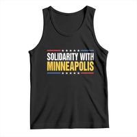 Solidarity With Minneapolis Tank Top Minnesota Community Support Gift