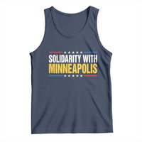 Solidarity With Minneapolis Tank Top Minnesota Community Support Gift