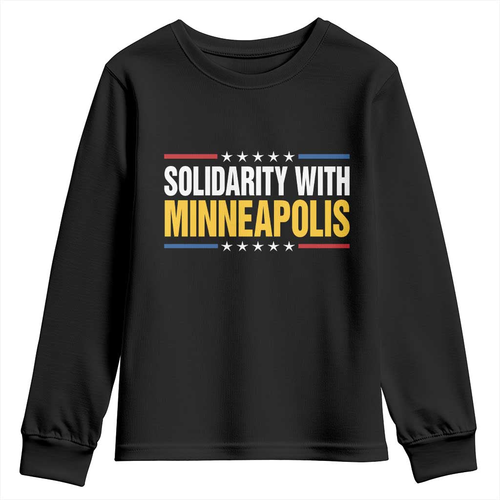 Solidarity With Minneapolis Youth Sweatshirt Minnesota Community Support Gift