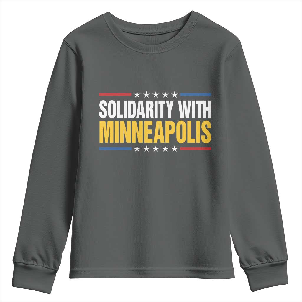 Solidarity With Minneapolis Youth Sweatshirt Minnesota Community Support Gift
